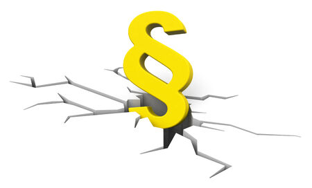 paragraph breaks the groundの写真素材