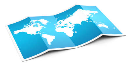 the world map