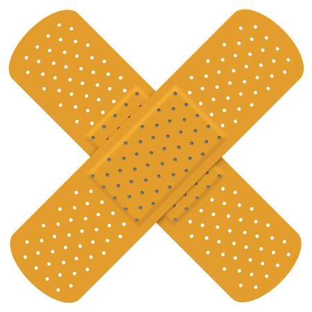 the sticking plasterの写真素材