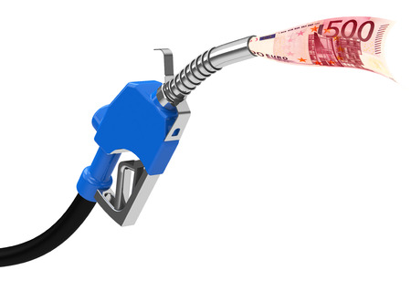 the fuel nozzleの写真素材
