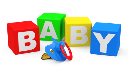 BABYの写真素材