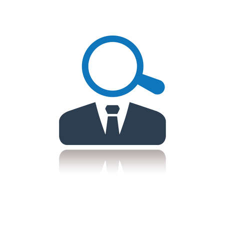 Job Search Icon.のイラスト素材