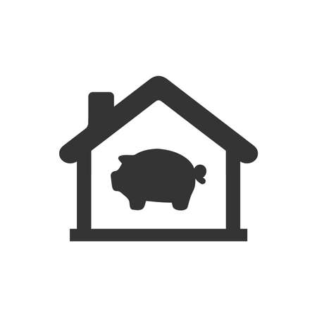 Bank Savings Iconのイラスト素材