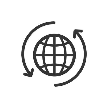 Global Transaction Iconのイラスト素材