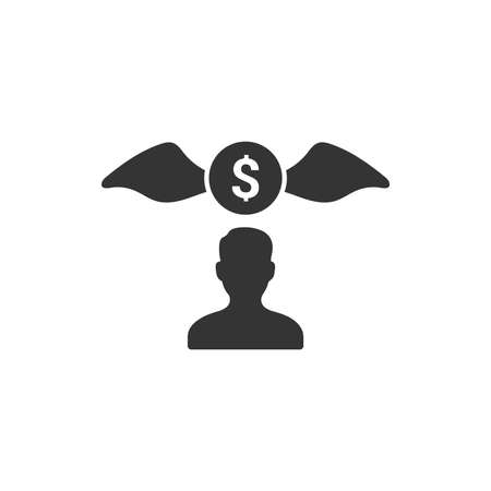 Chasing Money Iconのイラスト素材