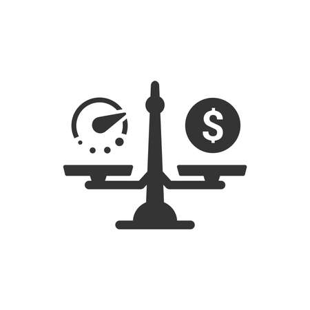 Budget Estimate Iconのイラスト素材