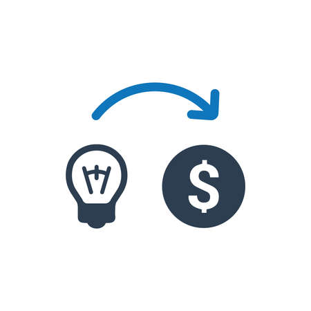 Make Money Idea Iconのイラスト素材