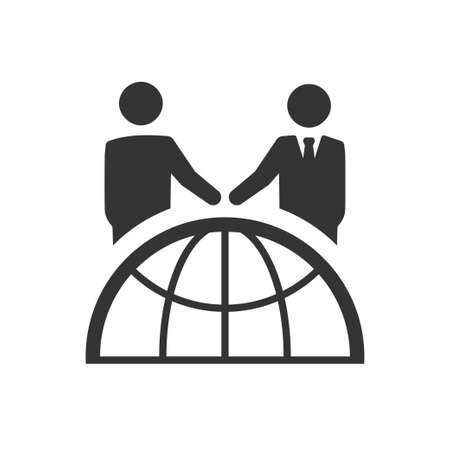 Beautiful, Meticulously Designed  Worldwide Business Iconのイラスト素材