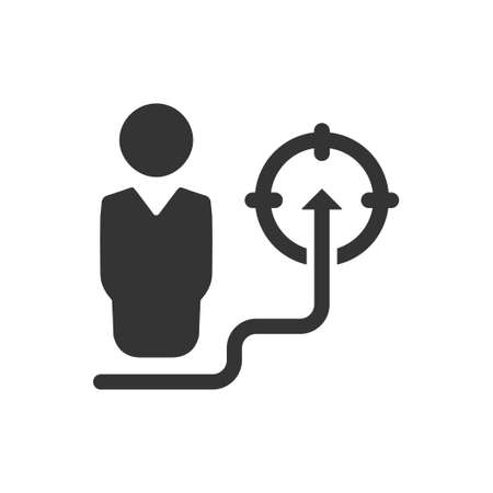 Beautiful, Meticulously Designed  Business Target Iconのイラスト素材