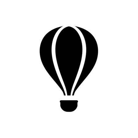 Air balloon iconのイラスト素材