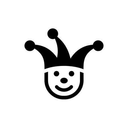 Carnival joker iconのイラスト素材