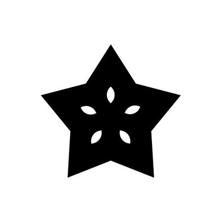 Carambola iconのイラスト素材