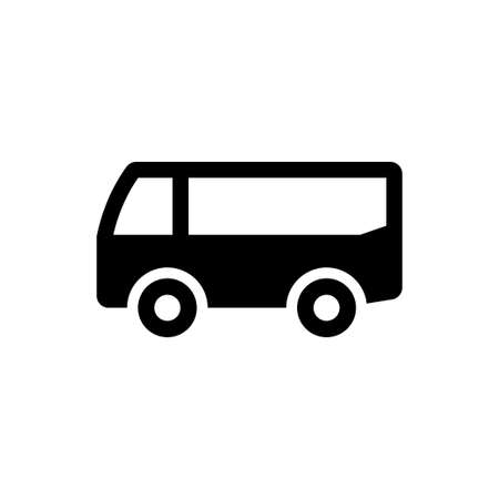 Travel bus iconのイラスト素材