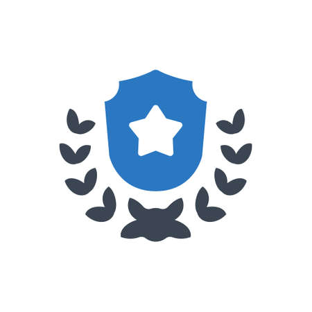 Guarantee certification iconのイラスト素材