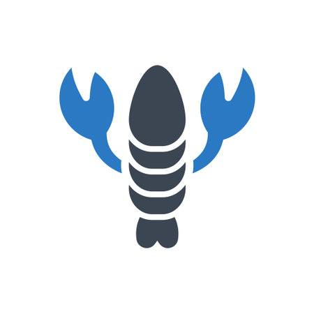 Lobster iconのイラスト素材