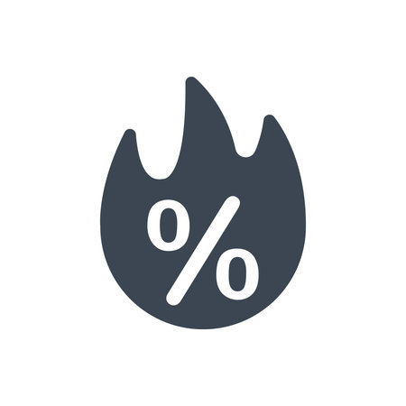 Black friday discount offer iconのイラスト素材