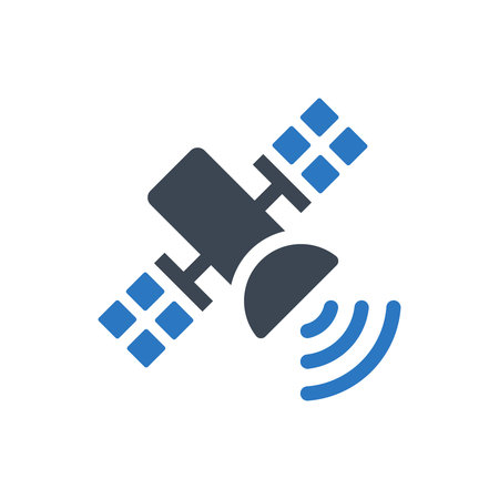 Satellite iconのイラスト素材