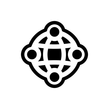 Network iconのイラスト素材