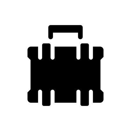 Case of radiation icon. Vector EPS fileのイラスト素材