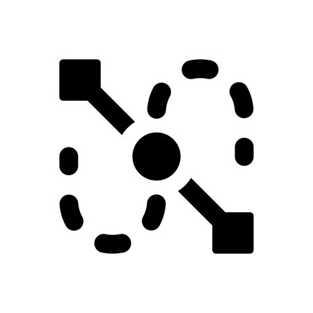 Path anchor iconのイラスト素材