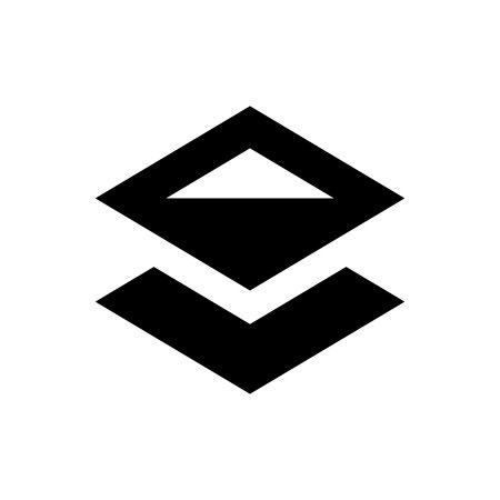 Object bring forward iconのイラスト素材