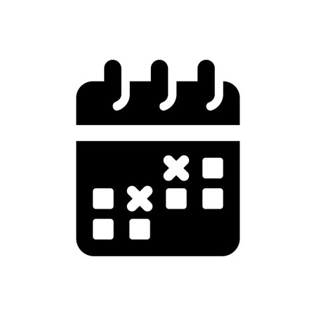 Appointment schedule iconのイラスト素材