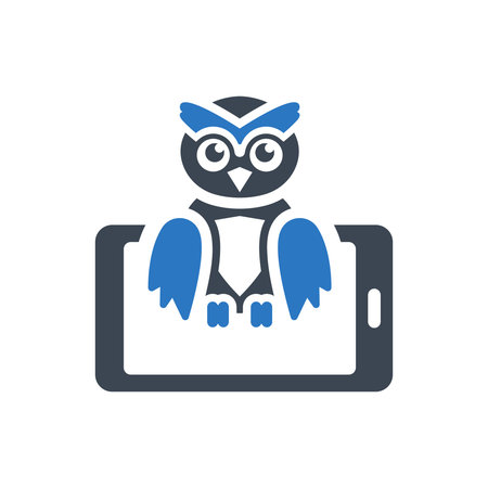 Online education iconのイラスト素材