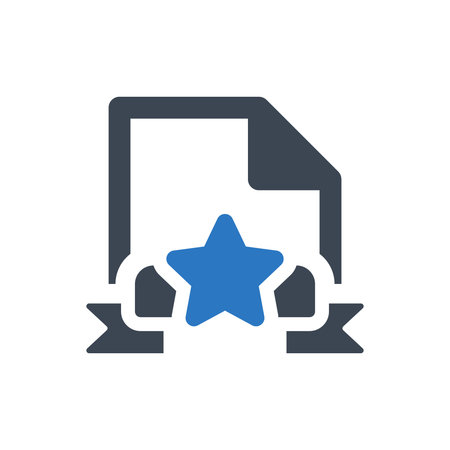 Page quality iconのイラスト素材