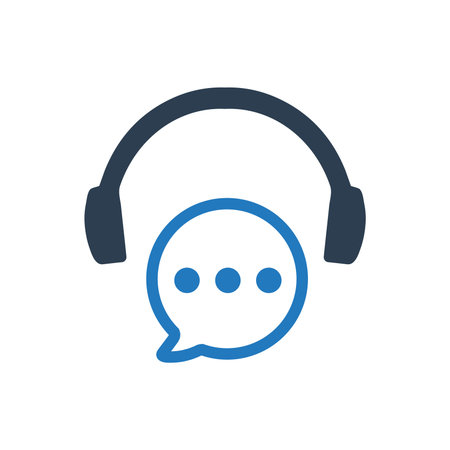 Customer Support icon. Meticulously designed vector EPS file.のイラスト素材