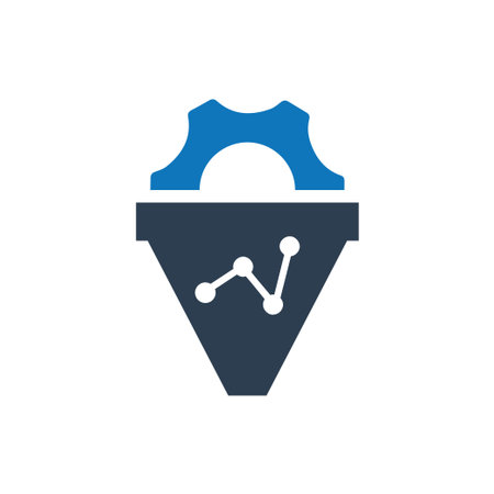 SEO Conversion iconのイラスト素材