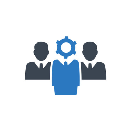 Business expert iconのイラスト素材