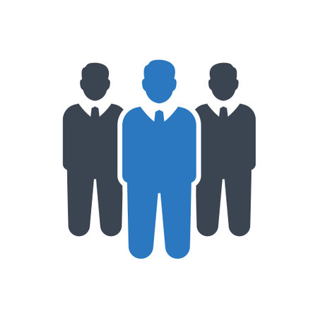 Business team iconのイラスト素材