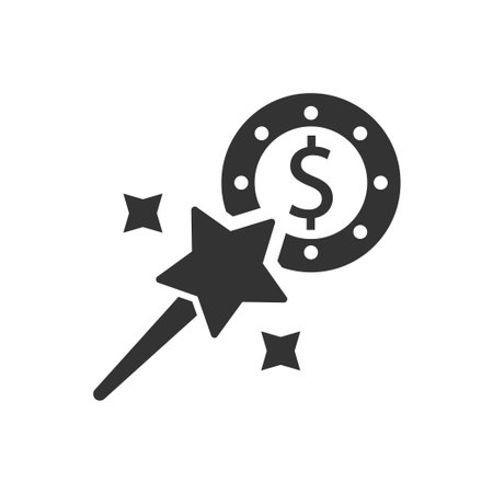 Magic money iconのイラスト素材