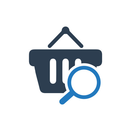 Search Store Iconのイラスト素材