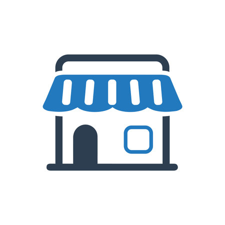 Shop, Store Iconのイラスト素材