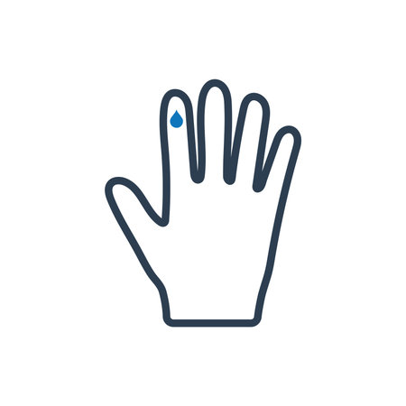 Diabetes Test Iconのイラスト素材