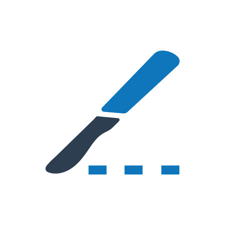Surgical Scalpel Iconのイラスト素材