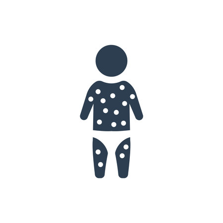 Baby Rash Iconのイラスト素材