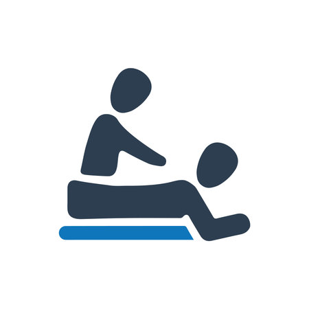 Physical Medicine Iconのイラスト素材