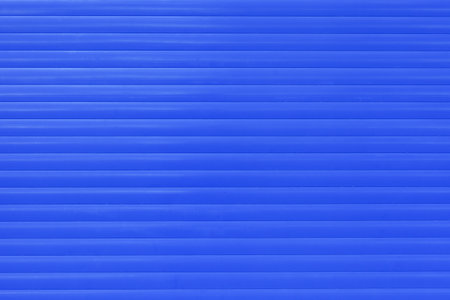 Blue Window Blinds Closed for Background. Macro shot.