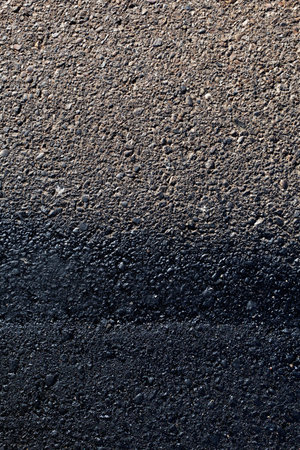 Fresh asphalt detail for texture or backgroundsの写真素材