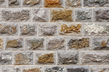 New Stone Blocks Wall for Background or Textureの写真素材
