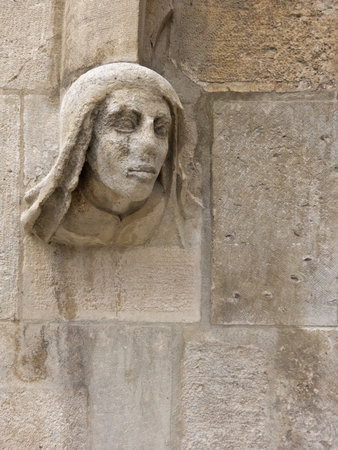 Architectural detail of the Cathedral of Burgos, Spain XV centuryの写真素材