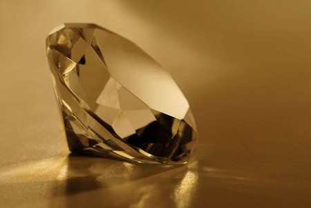 Macro detail of a jewel.
