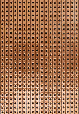 Macro detail of a circuit.