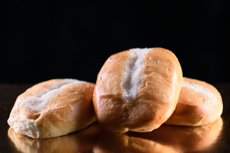 Sugar bun, handmade in a traditional way