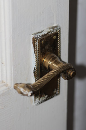 Interior door handleの写真素材