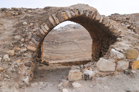 Al Karak/Kerak Crusader Castle Fortress in Jordan, Middle East.