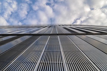 NEW YORK, NEW YORK - JANUARY 13, 2010: 7 World Trade Center, New York following reconstruction.のeditorial素材