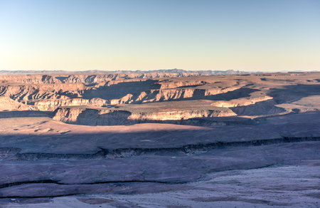 Fish River Canyon in Namibia, Africa. It is the largest canyon in Africa.の写真素材